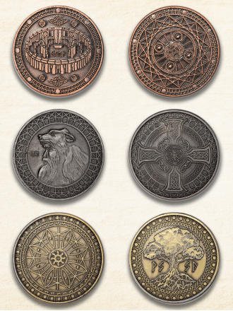 LARP Münzen "Erde" Produktbild